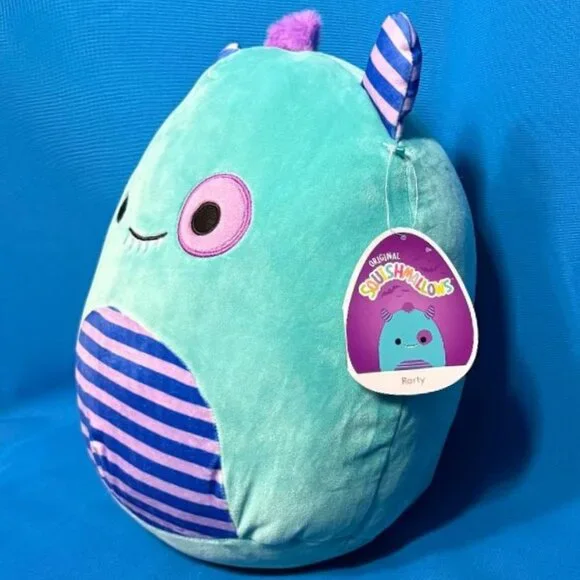 NWT ~ SQUISHMALLOWS ~ 12" RORTY THE MONSTER / ALIEN KELLY TOY - Picture 2 of 16